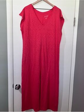 Universal Thread Pink Tshirt Summer Maxi Dress SIze Large